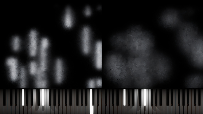 Note light concentration