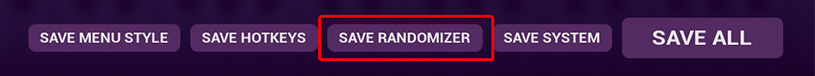 Save randomizer