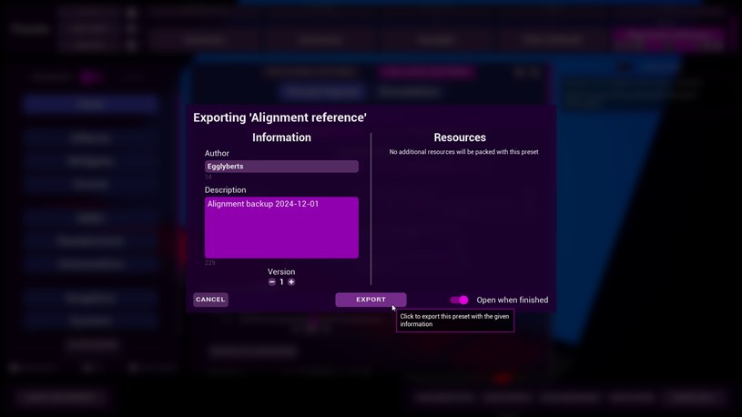 Export