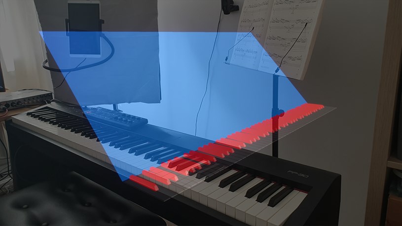 Piano angle