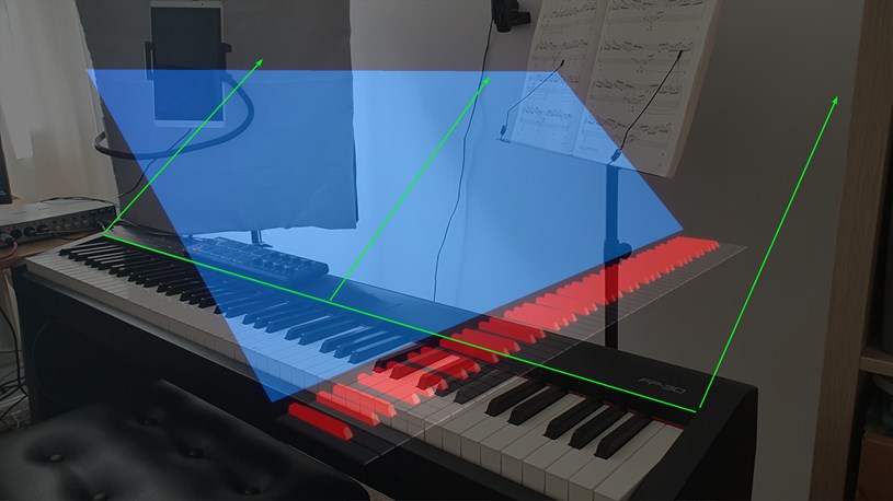 Piano displacement